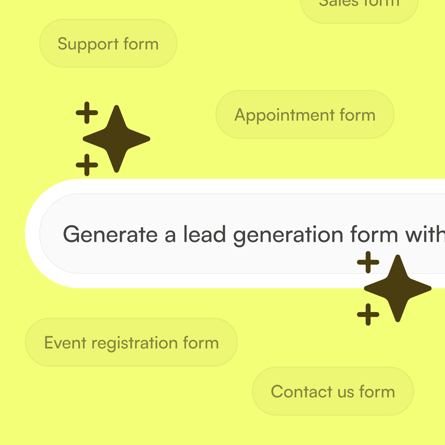 AI-powered form creation